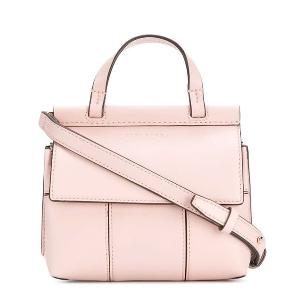 Tory Burch Handbags - Used authentic Tory Burch Block T Mini Satchel